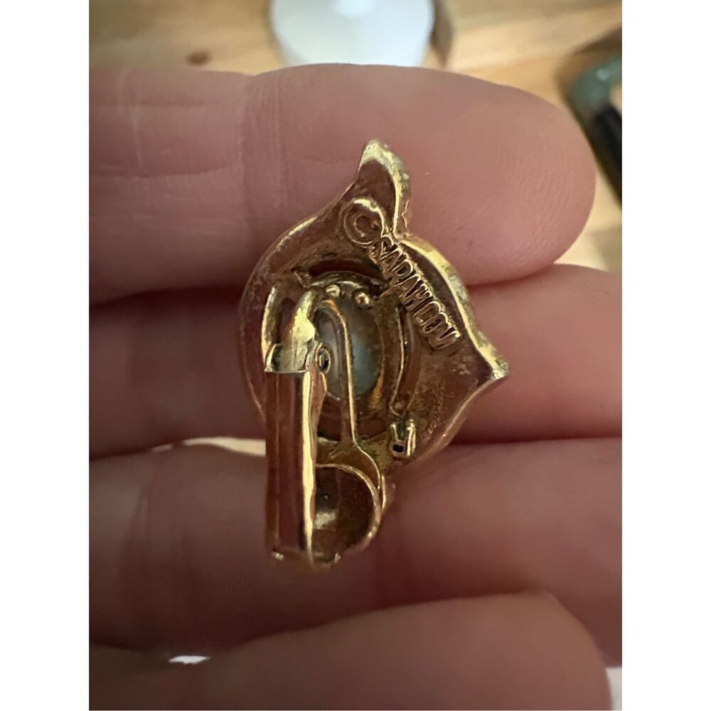 Sarah Coventry Brooch and Earring Set, Vintage, Remembrance, Convertible, pendan - Picture 8 of 8